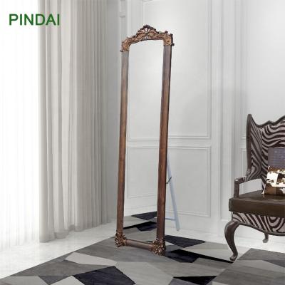 China Nordic Vintage Multifunctional Style Mirror Stand Floor Dressing Full Mirror For Dressing Room for sale