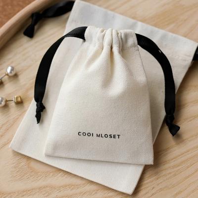 China Eco-Friendly Wholesale Pouch Cotton Drawstring Bag Cosmetics Sweep Storage Bag Custom Drawstring Bag for sale