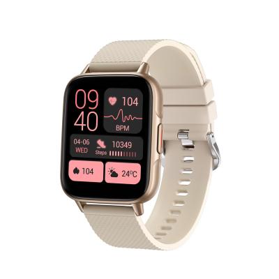 China Luxury Touch Screen Ladies Female Wrist Watches Women Men Shape Smartwatch Wristband Women Smartwatch FW02 for sale