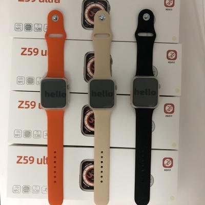 China Hot Selling Series 8 Smart Watch Z59 Ultra 2.02 Inch Touch Screen Reloj Inteligente Watch Z59ultra for sale