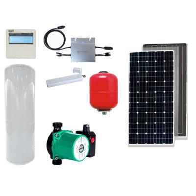 China App Monitoring Uniepu 5.0KW PVT Hybird PV Solar Water Heater for sale