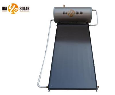 China Uniepu Outdoor Flat Panel Solar Water Heater 250L Family Employ 4 People for sale