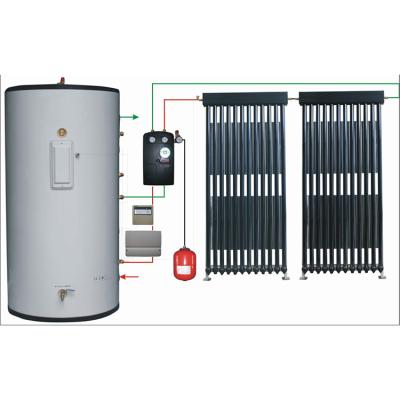 China China Outdoor Low Price Split Pressure Evacuated Tube Solar Water Heater System Calentadores Solares for sale