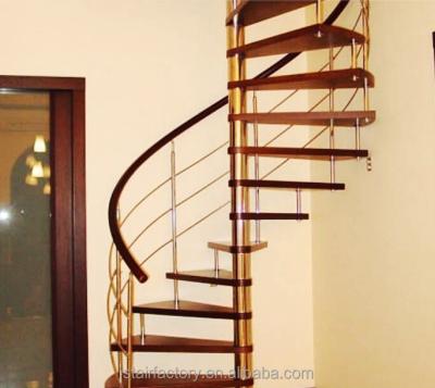 China Australia Modern Home Decoration Small Staircase Spiral Staircase, Used Indoor Stairs, Wooden Staircase Nosing, TS-225 for sale