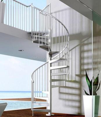 China Modern Home House Spiral Staircase Used Indoor And Outdoor Galvanized Spiral Stairs Outdoor Galvanized Spiral Staircase TS-439 for sale