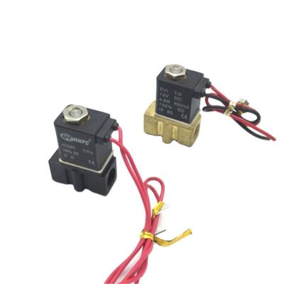 China The General China Mini Air Solenoid Pneumatic High Quality Plastic Valve 2p025-08 Ac220v for sale