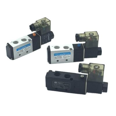 China Factory Airtac NPT 1/4'5 Type G1/4 12V Pneumatic 2 Way 2 Position Solenoid Valve Control Valve 4V210-08 DC24V AC 220V 380V 110V for sale