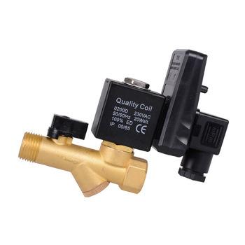 China General Good Quality Two Way Electric Automatic Drain Solenoid Valve With Timer for sale