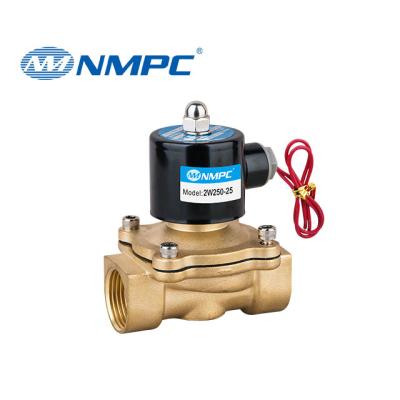 China General 1/2 Inch 2W160-15 2/2 Way Solenoid DC12V 24V AC 220V Water Brass Solenoid Valve for sale