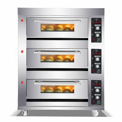 China Direct Bread Snack Equipment Factory Supply Electric Bread Baking Oven for sale