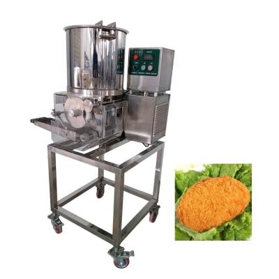 China High Effiency 304 Stainless Steel Electric Chicken Nuggets Burger Making Machine With High Efficiency for sale