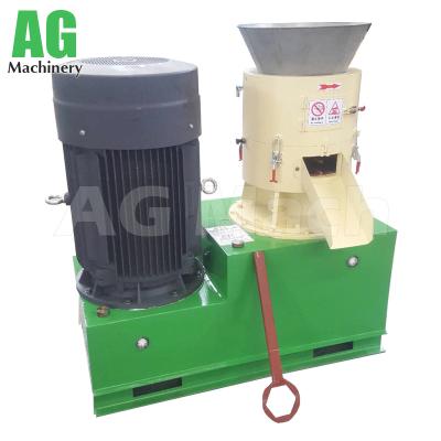 China Make Biomass Pellets High Efficient Flat Die Biomass Pelletizer Wood Granulator Sawdust Pellet Press Machine for sale