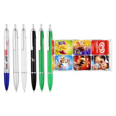 China Cheap Calendar Banner Pen Good Quality Metal Clip 14mm Calendar Pull Out Banner Pen for sale