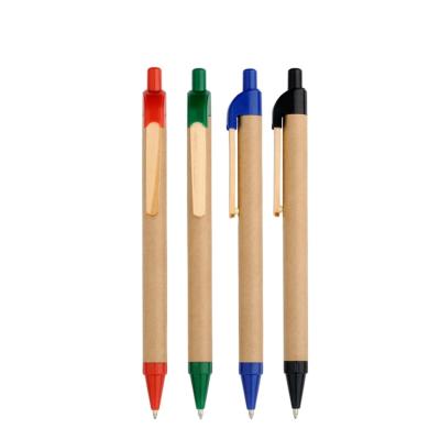 China Colorful Promotional Recycled Paper Pen Colorful Promotional Recycled Paper Pen for sale