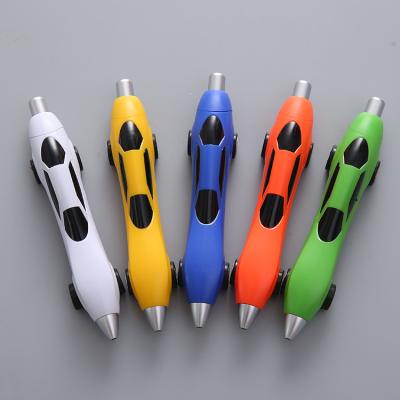 China Promotional Pen 2021 Novelty Gift Colorful Race Car Shape Pen With Custom Logo for sale