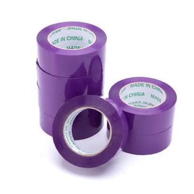 China Heat-Resistant Purple Express logistics high adhesive purple packing tape for sale