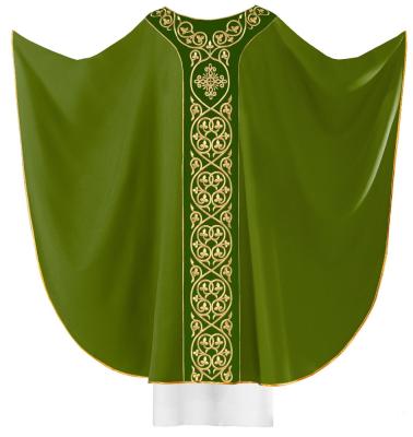 China Church use latest design fiddleback chasuble 2016 new fiddleback chasuble for sale