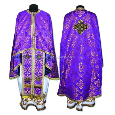 China Modern Orthodox Church Purple Vestments OEM Manufacturer for sale