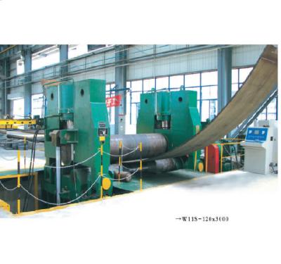 China Building Material Shops W11S Roller Rolling Mill Universal Upper Roller Plate Rolling Machine For Sale for sale