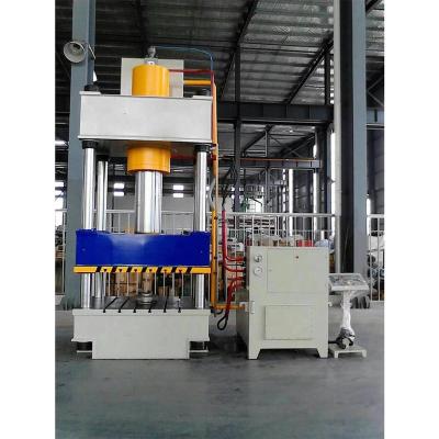 China Building Material Shops Control System Electric Four-column Hydraulic Press 100 Ton for sale