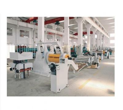 China Automatic Longitudinal Cutting Coil Slit And Recoil Steel Production Line for sale