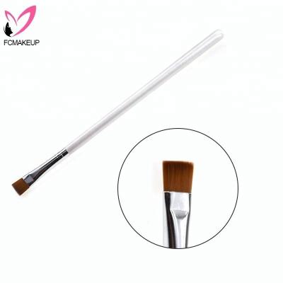 China Professional Custom Makeup Flat Brush Flat Eyeshadow Brush For Eyes Makeup for sale