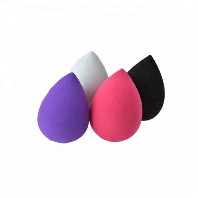 China Free Sample Soft Drop Shape Makeup Soft Powder Puff With Custom Box for sale