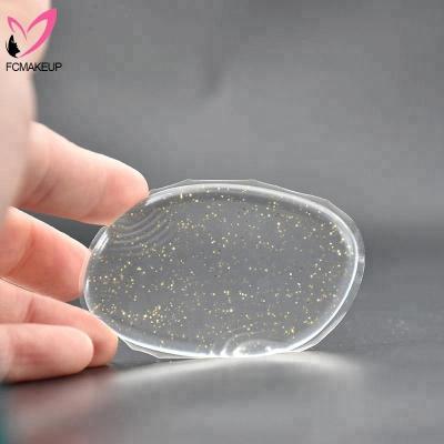 China 2018 Best Glitter Silicone Eco - Friendly Makeup Sponge Base Cosmetic Puff Blender for sale