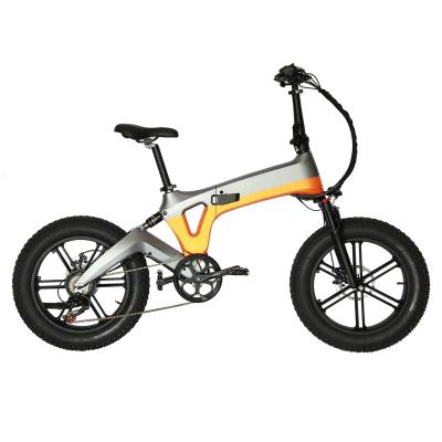 China Magnesium Alloy Folding Bike 500w 750w Electric Bicycle Hot Selling Foldable Electric Bicycle For Adult for sale