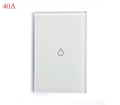 China pc& Pannle Factory Direct Selling ALEXA Google Voice Control Graffiti 40A High Power WiFi Switch Air Conditioner Glass Smart Switch for sale