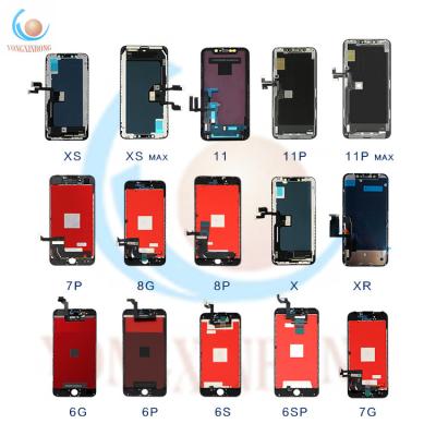 China Repairing iphone faulty touch screen best price original replacement mini 13 pro max x xs xr 11 12 oled display for iphone 6 7 8 display lcd screen for sale