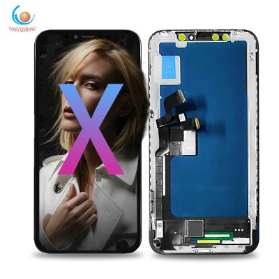 China Repair faulty touch screen lcd hard than high quality oled display screen for iphone x, replacement for iphone x oled display touch screen digitizer liquid crystal display for sale