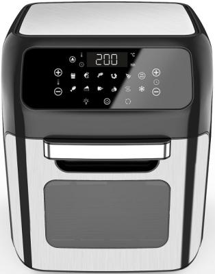 China Household 12L Digital Multifunctional AIR FRYER Oven LED Display High Power High End 1800W 110 127 220 240V Stainless Steel for sale