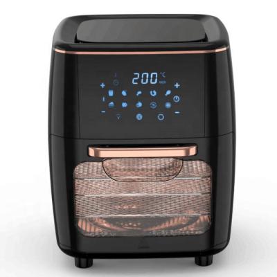 China Household 12L LCD Display Electric Hot Air Fryer Oven 110v 220v 230v 1800W Hot Air Fryer Multifunctional Oven With Popular Design for sale