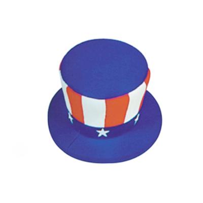 China Wholesale Squeezable PU Foam Hat Stress Toys Cap Shaped Anti Hat Stress Balls With Customized Printing for sale