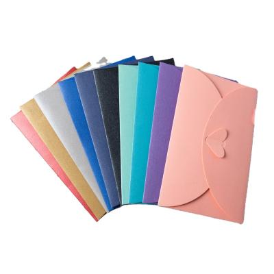 China paper & Cardboard Personalized Envelope Small Envelope Bronze Greeting Card Love High End Color Envelope for sale