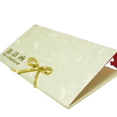 China China Customized Design Special Paper Invitation Paper Card for sale