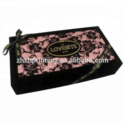 China Cute Dress Packaging Gift Box Custom Packing Paper Box For Wedding Dress for sale