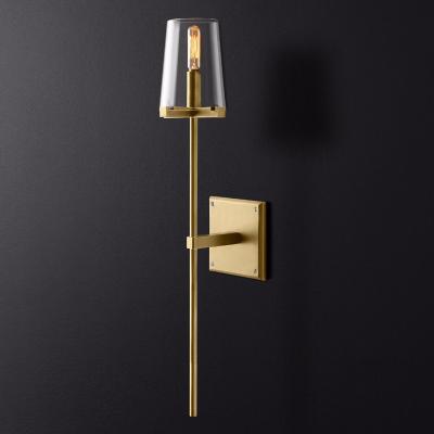 China Aisle Modern Nordic American Luxury Balcony Living Room Bedroom Living Room Bedroom Background Wall Balcony Sconce Mirror Lighthouse Long Wall Lamp E14 for sale