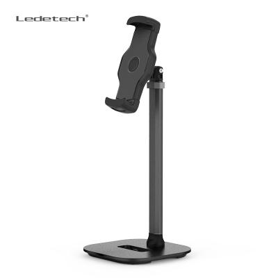 China 360 Degree Rotating Universal Adjustable Portable Aluminum Phone Holder Desktop Lazy Smartphones Frame Stand Holder for sale