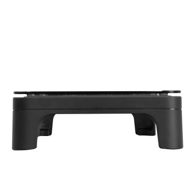 China Durable desktop stand with durable and ergonomic design with glass top for sale