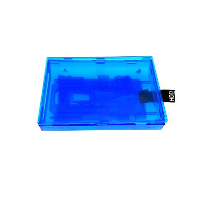 China Convienent for Xbox 360 for 360 Slim Hard Drive Shell Case Older for Xbox 360 Slim LIGHT BLUE Hard Drive for sale