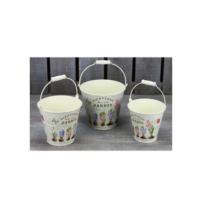 China Iron Garden Bucket Galvanized Wholesale Iron Bucket Garden Buckets Iron Garden Buckets for sale