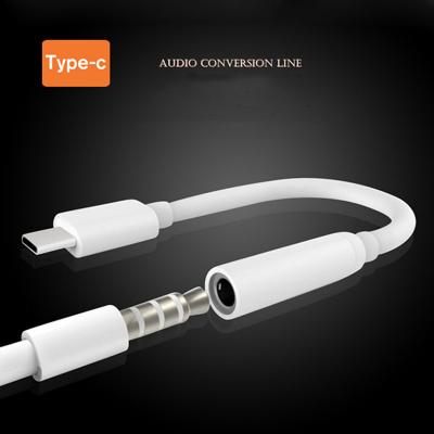 China PC Type C 3.1 Male To 3.5mm Female Adapter Headphone Audio Cable Stereo Connector for sale