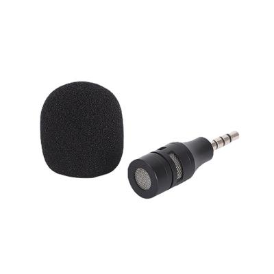 China Microphone Laptop Mini Plug Play Cable Metal 3.5mm Jack Mic Phone Microphone for sale