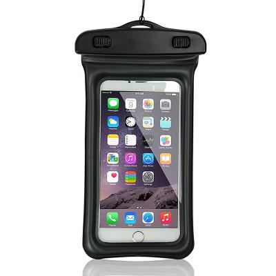 China Universal Clear Dry Buoyant Waterproof Touch Screen Bag IPX8 Waterproof Phone Case for sale