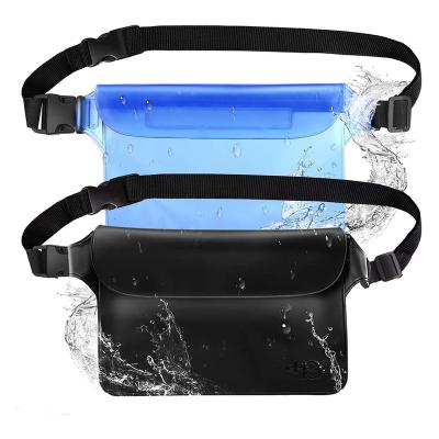 China Fanny Pack Triple Seal Screen Waterproof Contact Water Proof Beach Pouch Waist Dry Bag Kayaking for sale