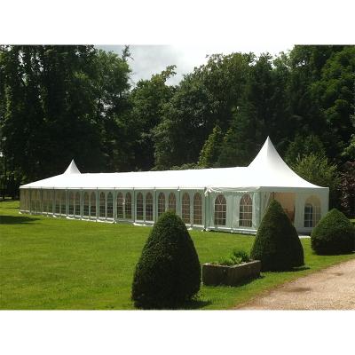 China Waterproof \ Fireproof \ Wind Resistant The most popular outdoor transparent party event wedding tent for 300 people for sale