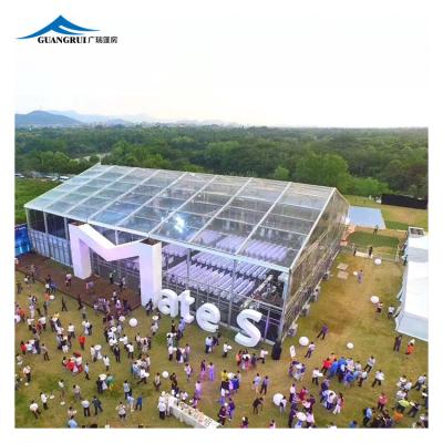 China Waterproof \ Fireproof \ Wind Resistant Clear Transparent Outdoor Canopy Aluminum Alloy Wedding Party Tent for 20x20 Event prices Marquee Tent Commercial for sale