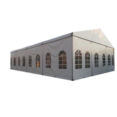 China Waterproof \ Fireproof \ Wind Resistant 2024 30*50 Windproof and Fireproof Large Temporary Warehouse Aluminum Alloy Tent Industrial Storage Tent for sale